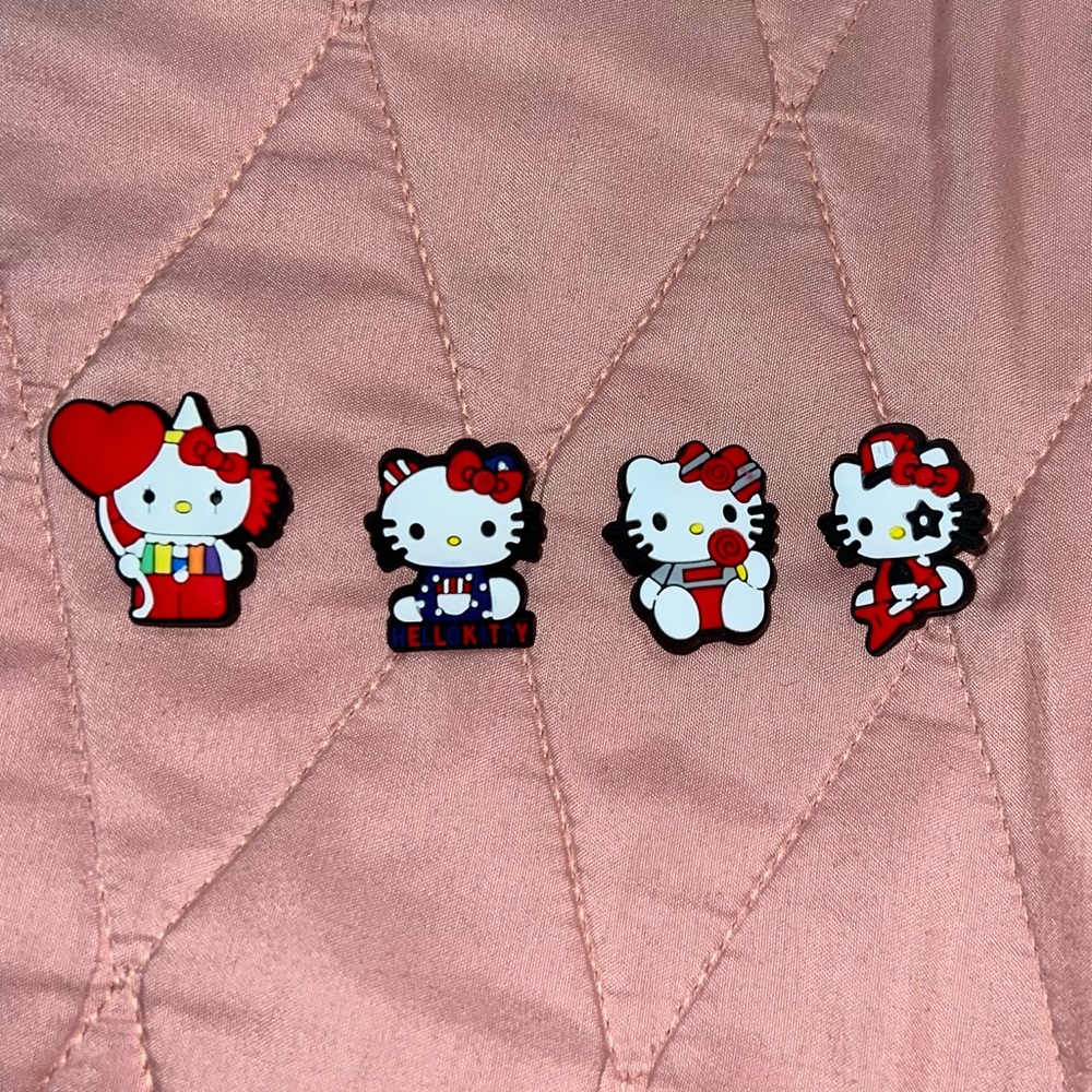 Hello Kitty clog charms Y2K fashion cute kidcore croc charms kawaii jibbitz